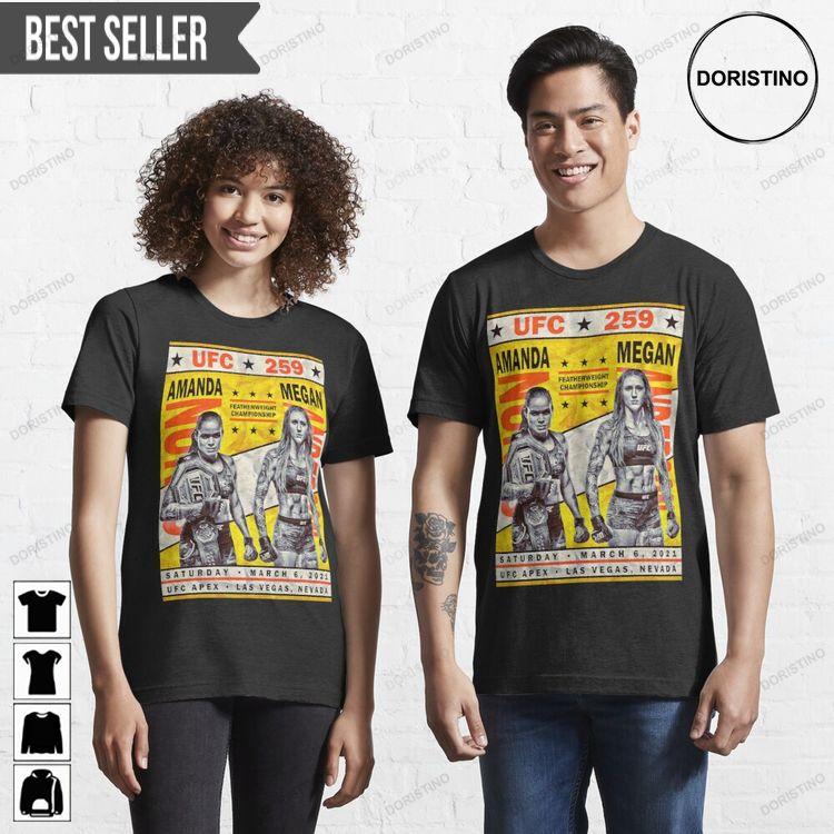 Ufc 259 Poster Nunes Vs Anderson Shirt Ufc 259 Poster Nunes Vs Anderson Shirt