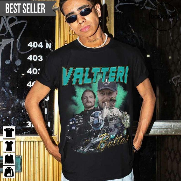 Valtteri Bottas Racing Tshirt Valtteri Bottas Racing Tshirt