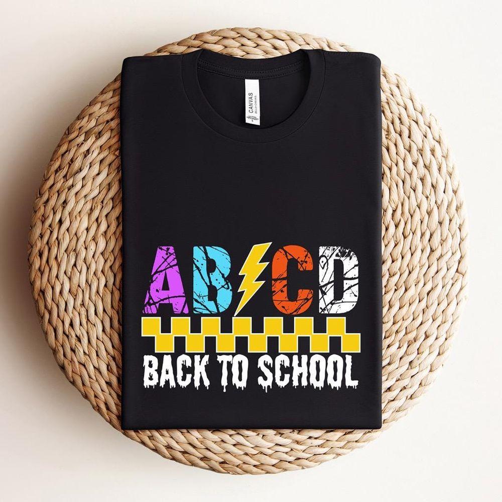 Abcd Back To School 2 Shirt Abcd Back To School 2 Shirt