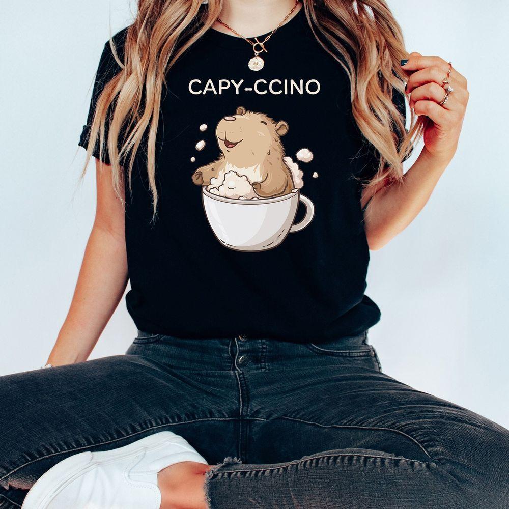Capybara Capyccino 5 Awesome Shirt Capybara Capyccino 5 Awesome Shirt