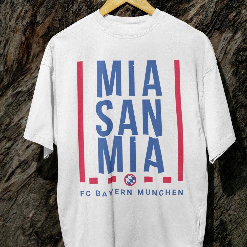 Fc Bayern Mnchen Quote Design Mia San Mia Football Tshirt Fc Bayern Mnchen Quote Design Mia San Mia Football Tshirt