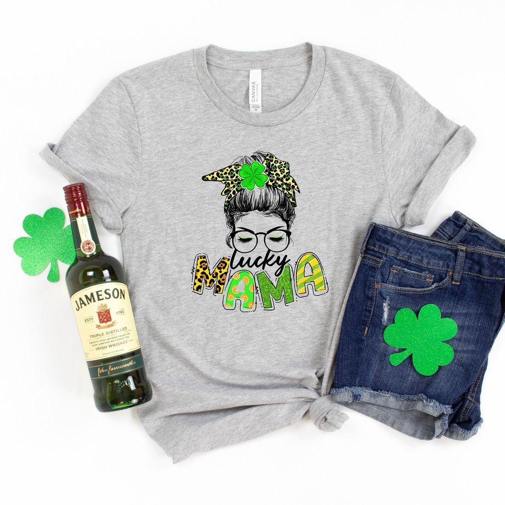 Lucky Mama Shamrock Shirt Lucky Mama Shamrock Shirt