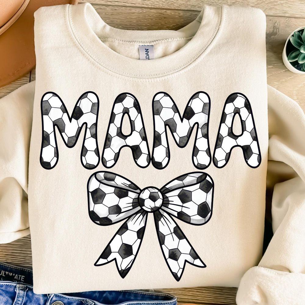 Soccer Mamation Design Coquette Bow Game Day Mascot Retro Shirt Soccer Mamation Design Coquette Bow Game Day Mascot Retro Shirt