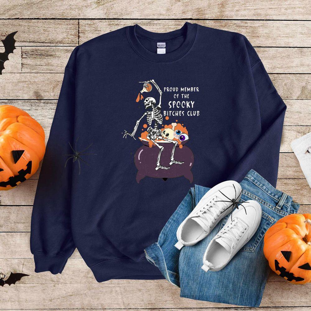 Spooky Club Halloween Tshirt Spooky Club Halloween Tshirt