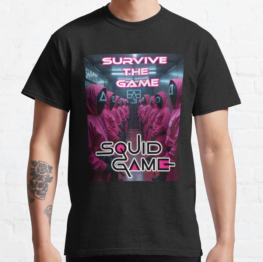 Squid Game Fanart Power And Control Awesome Shirt Squid Game Fanart Power And Control Awesome Shirt