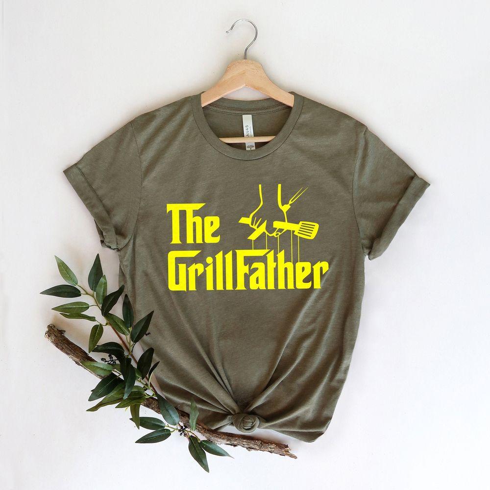 The Grill Father For Grandpa Tshirt The Grill Father For Grandpa Tshirt