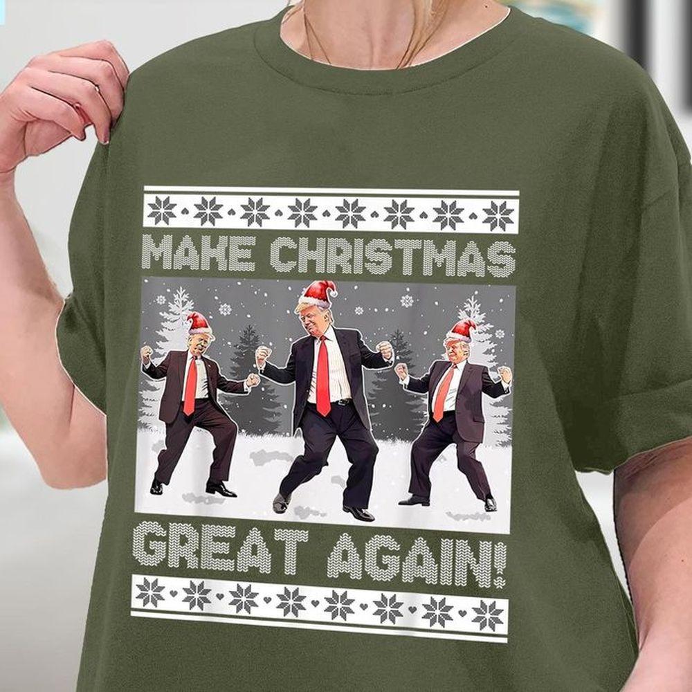 Trump Dance Christmas Shirt Trump Dance Christmas Shirt