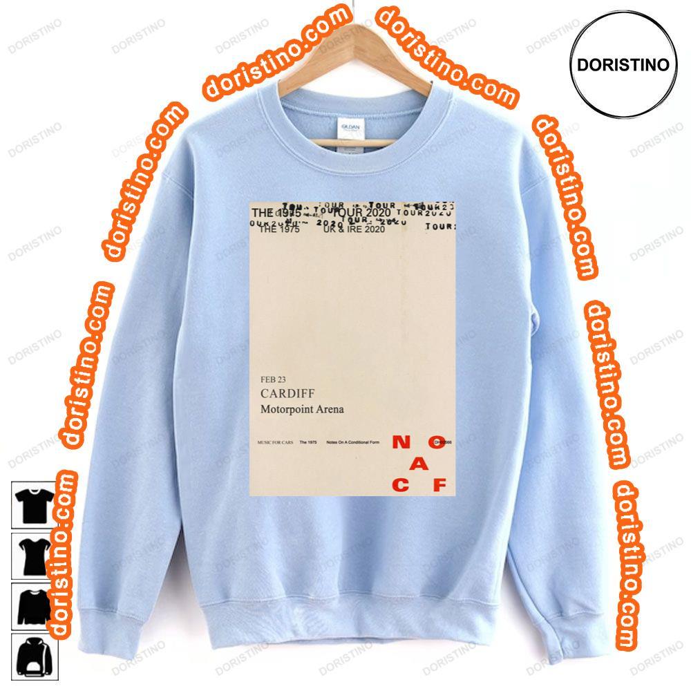 The 1975 Notes On A Conditional Form Uk 2020 Tour Cardiff Motorpoint Arena Tshirt The 1975 Notes On A Conditional Form Uk 2020 Tour Cardiff Motorpoint Arena Tshirt