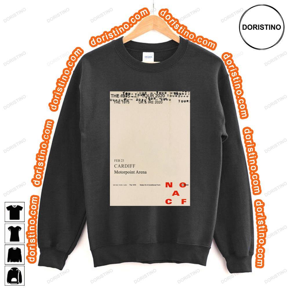 The 1975 Notes On A Conditional Form Uk 2020 Tour Cardiff Motorpoint Arena Tshirt The 1975 Notes On A Conditional Form Uk 2020 Tour Cardiff Motorpoint Arena Tshirt