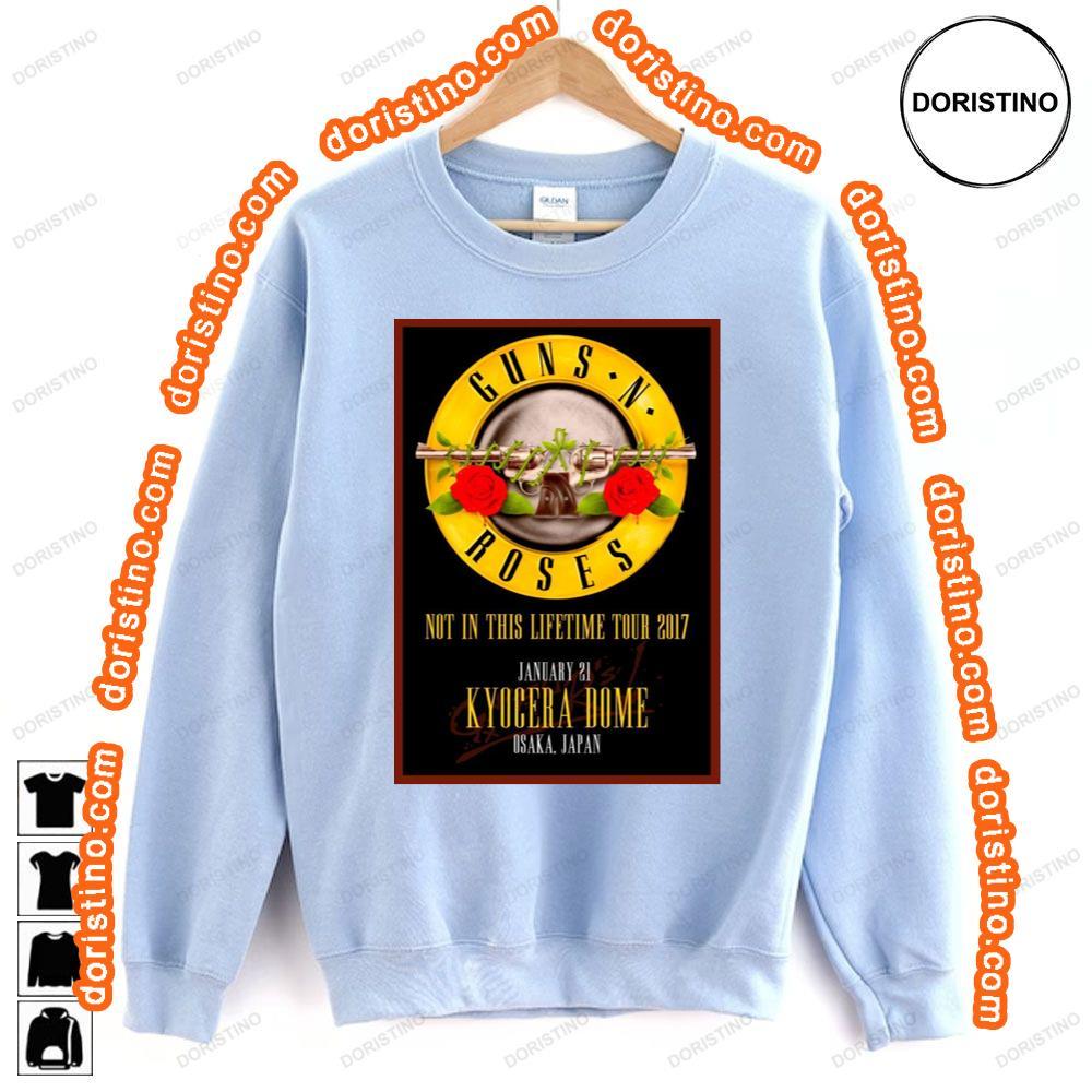 Guns N Roses Kyocera Dome January 21 2017 Awesome Shirt Guns N Roses Kyocera Dome January 21 2017 Awesome Shirt