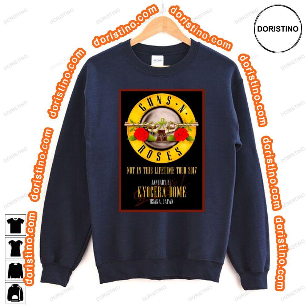 Guns N Roses Kyocera Dome January 21 2017 Awesome Shirt Guns N Roses Kyocera Dome January 21 2017 Awesome Shirt