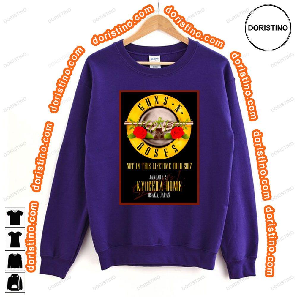 Guns N Roses Kyocera Dome January 21 2017 Awesome Shirt Guns N Roses Kyocera Dome January 21 2017 Awesome Shirt