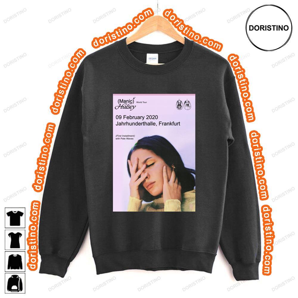 Halsey Manic 2020 Frankfurt Jahrhunderthalle Shirt Halsey Manic 2020 Frankfurt Jahrhunderthalle Shirt