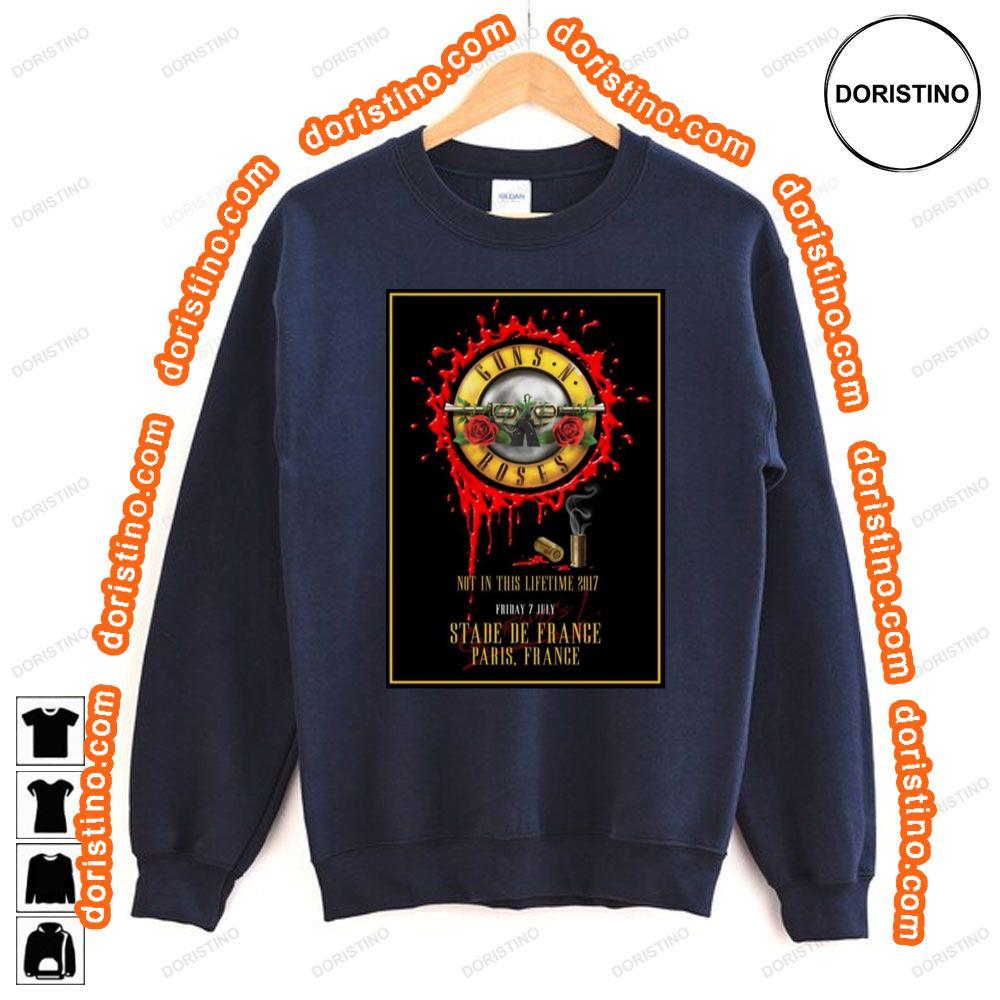 Guns N Roses Stade De France Paris July 7 2017 Awesome Shirt Guns N Roses Stade De France Paris July 7 2017 Awesome Shirt