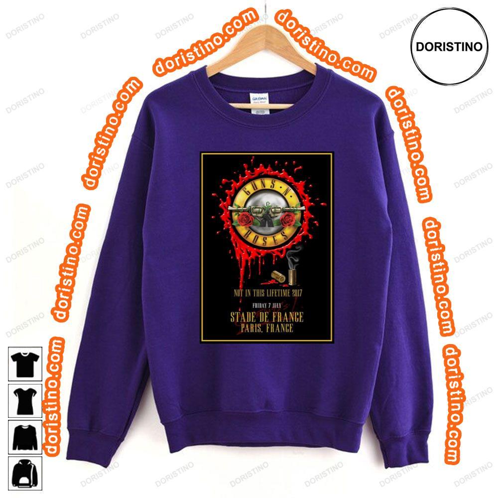 Guns N Roses Stade De France Paris July 7 2017 Awesome Shirt Guns N Roses Stade De France Paris July 7 2017 Awesome Shirt