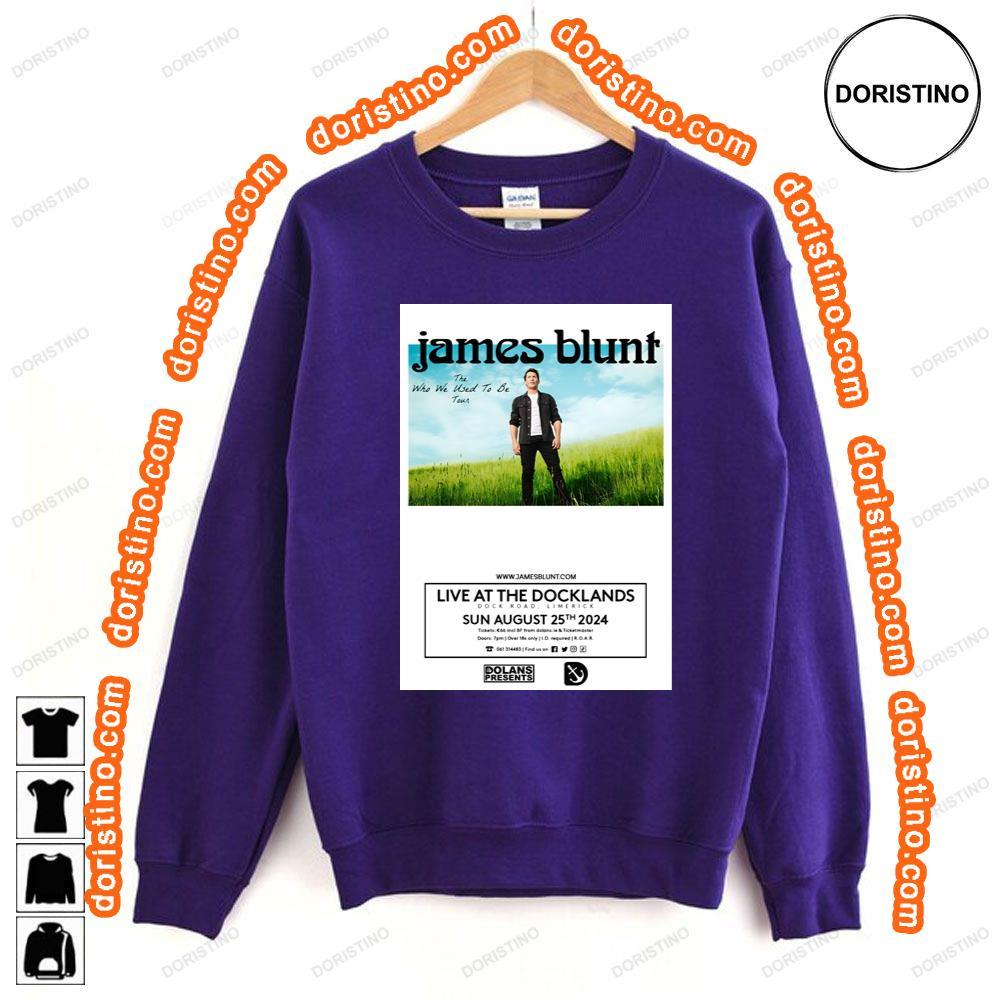 James Blunt The Who We Used To Be 2024 Tour Live Awesome Shirt James Blunt The Who We Used To Be 2024 Tour Live Awesome Shirt