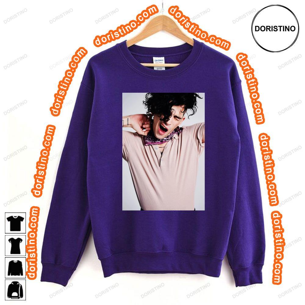 Matt Healy Singer The 1975 D8rur Shirt Matt Healy Singer The 1975 D8rur Shirt