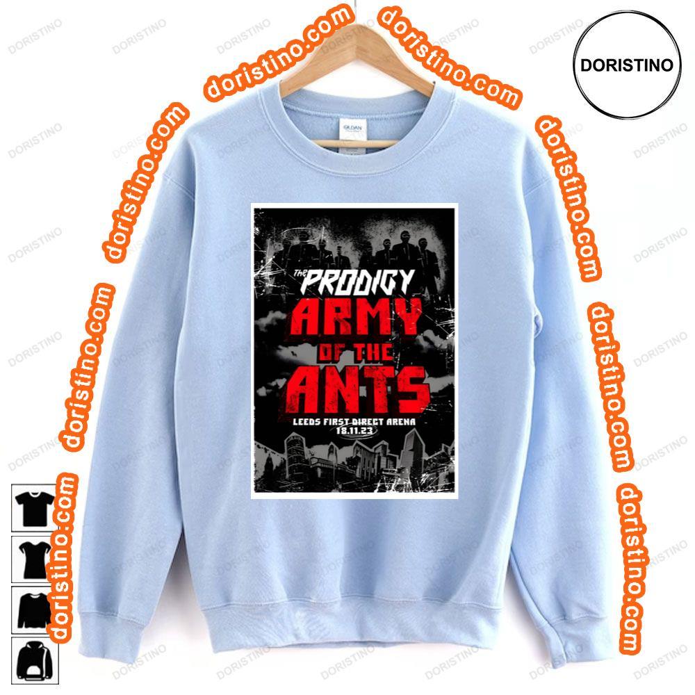 The Prodigy Army Of The Ants 2023 Uk Tour Leeds First Direct Arena Tshirt The Prodigy Army Of The Ants 2023 Uk Tour Leeds First Direct Arena Tshirt