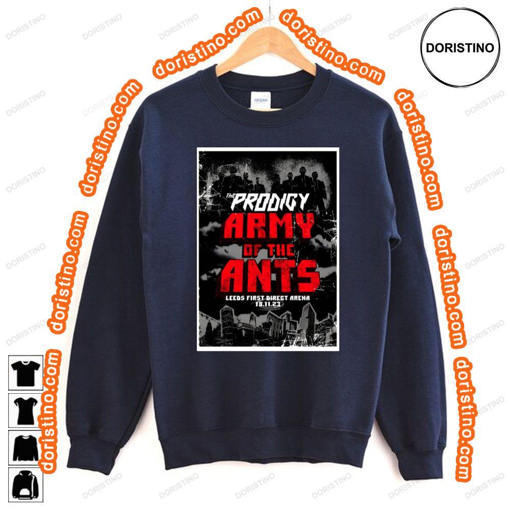 The Prodigy Army Of The Ants 2023 Uk Tour Leeds First Direct Arena Tshirt The Prodigy Army Of The Ants 2023 Uk Tour Leeds First Direct Arena Tshirt