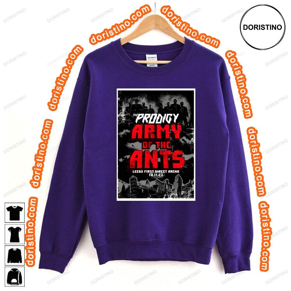 The Prodigy Army Of The Ants 2023 Uk Tour Leeds First Direct Arena Tshirt The Prodigy Army Of The Ants 2023 Uk Tour Leeds First Direct Arena Tshirt