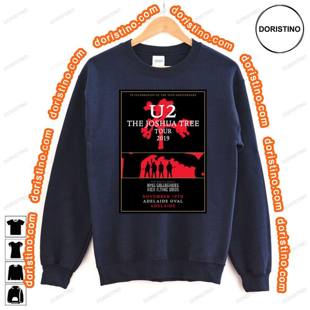 U2 Joshua Tree 2019 World Tour Red Adelaide Adelaide Oval Australia Shirt U2 Joshua Tree 2019 World Tour Red Adelaide Adelaide Oval Australia Shirt