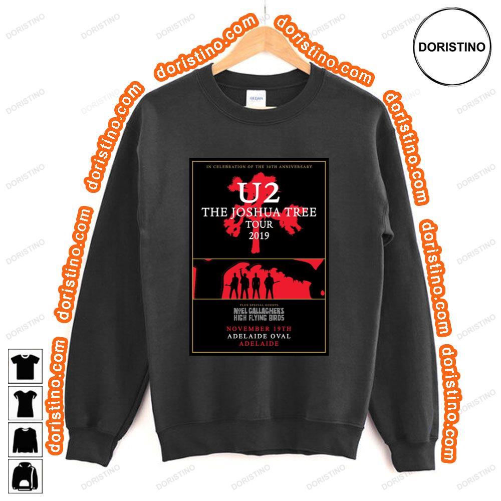 U2 Joshua Tree 2019 World Tour Red Adelaide Adelaide Oval Australia Shirt U2 Joshua Tree 2019 World Tour Red Adelaide Adelaide Oval Australia Shirt