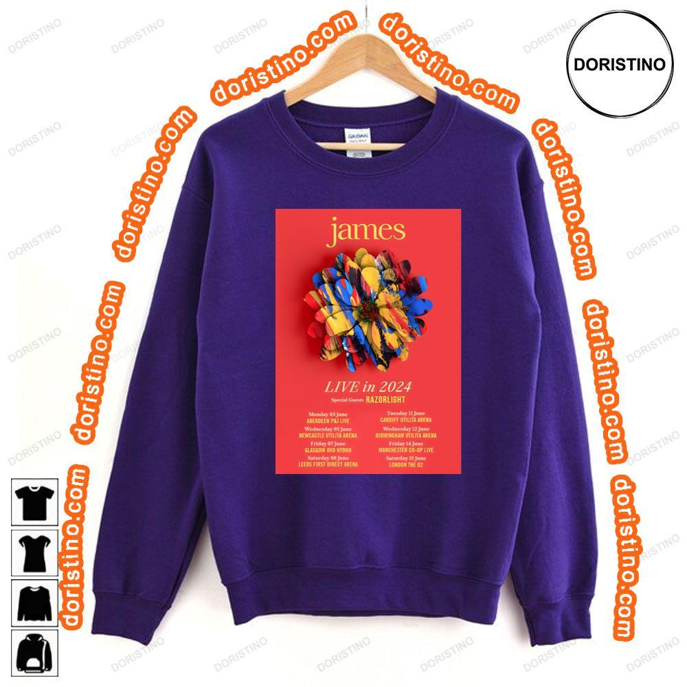 James Band Self Titled Live In 2024 Uk Arena Tour Awesome Shirt James Band Self Titled Live In 2024 Uk Arena Tour Awesome Shirt