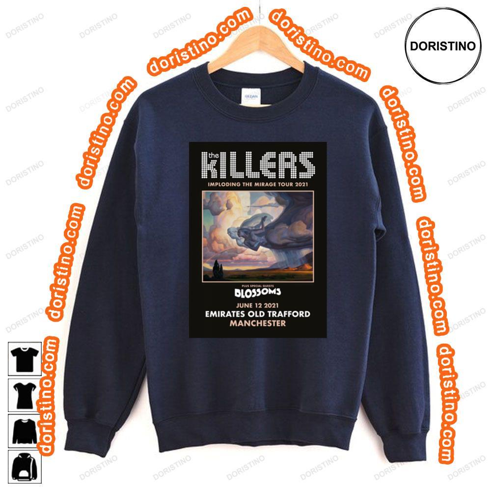 The Killers Imploding The Mirage Manchester Emirates Old Trafford 12 06 Tshirt The Killers Imploding The Mirage Manchester Emirates Old Trafford 12 06 Tshirt