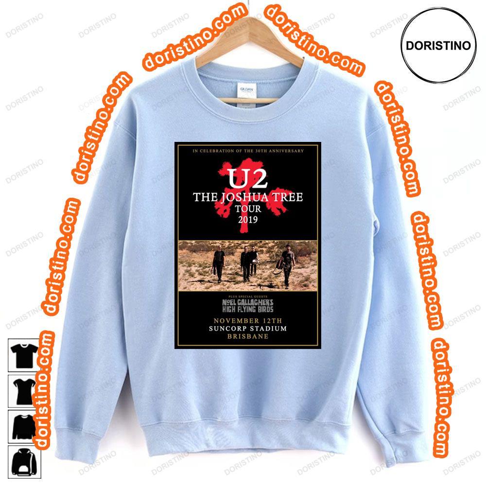 U2 Joshua Tree 2019 World Tour Gold Brisbane Suncorp Stadium Australia Tshirt U2 Joshua Tree 2019 World Tour Gold Brisbane Suncorp Stadium Australia Tshirt