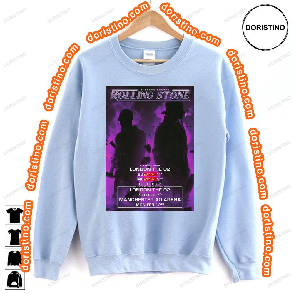 D Block Europe Rolling Stone 2024 Uk Tour London Awesome Shirt D Block Europe Rolling Stone 2024 Uk Tour London Awesome Shirt