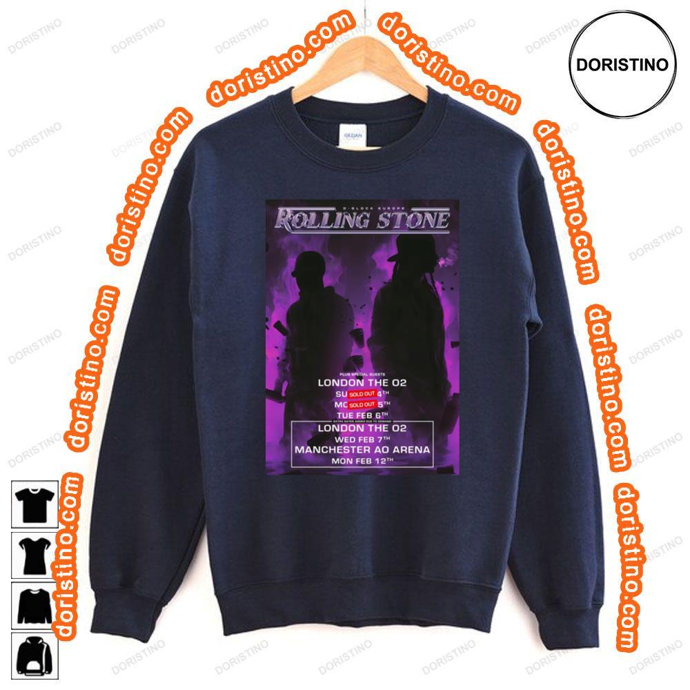 D Block Europe Rolling Stone 2024 Uk Tour London Awesome Shirt D Block Europe Rolling Stone 2024 Uk Tour London Awesome Shirt