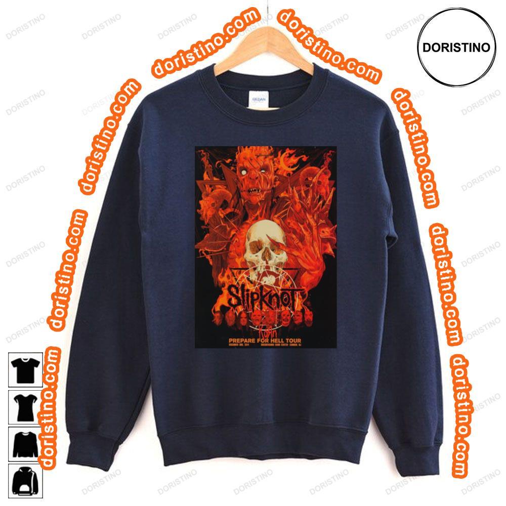 Slipknot Prepare For Hell Tour Awesome Shirt Slipknot Prepare For Hell Tour Awesome Shirt