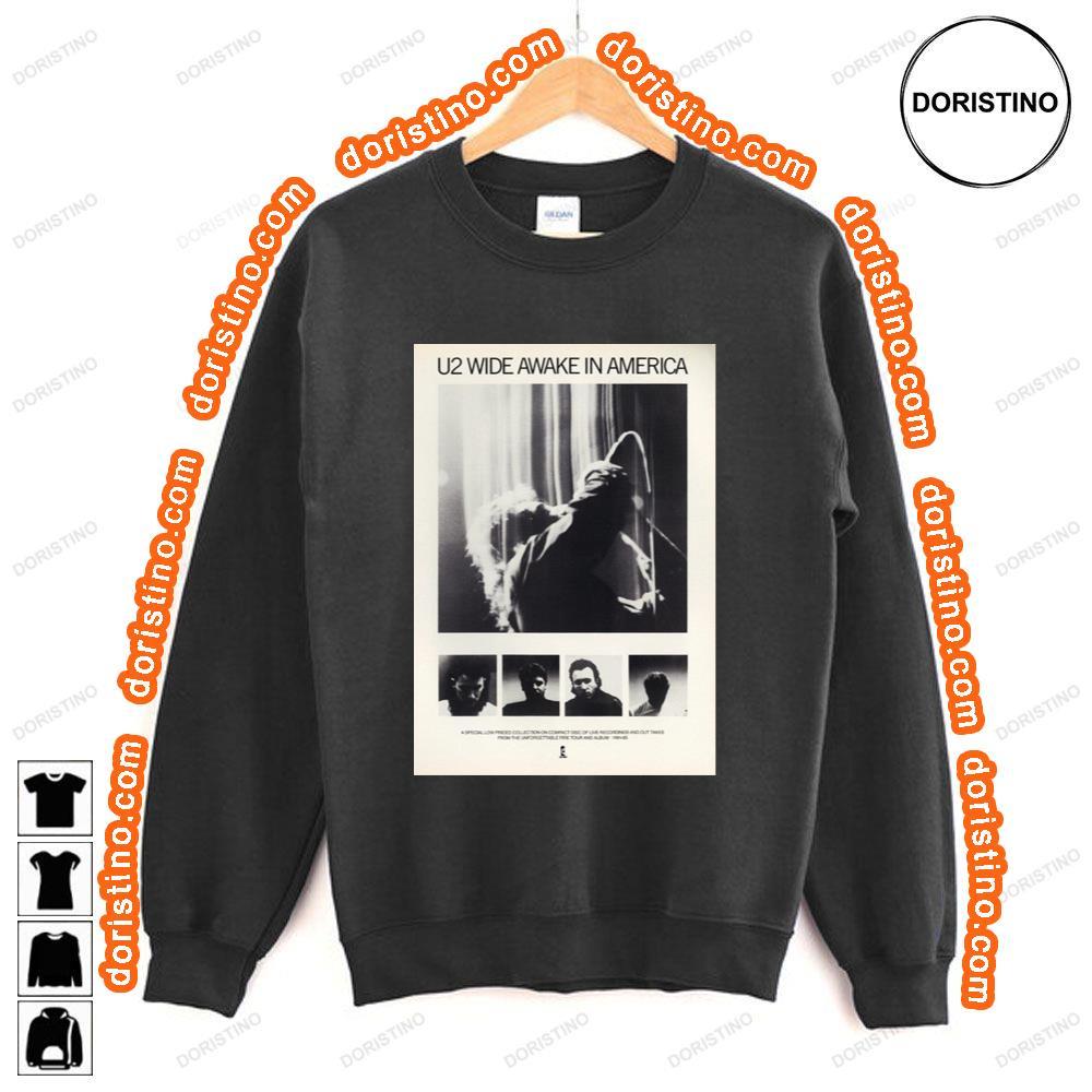 U2 Wide Awake In America Tshirt U2 Wide Awake In America Tshirt