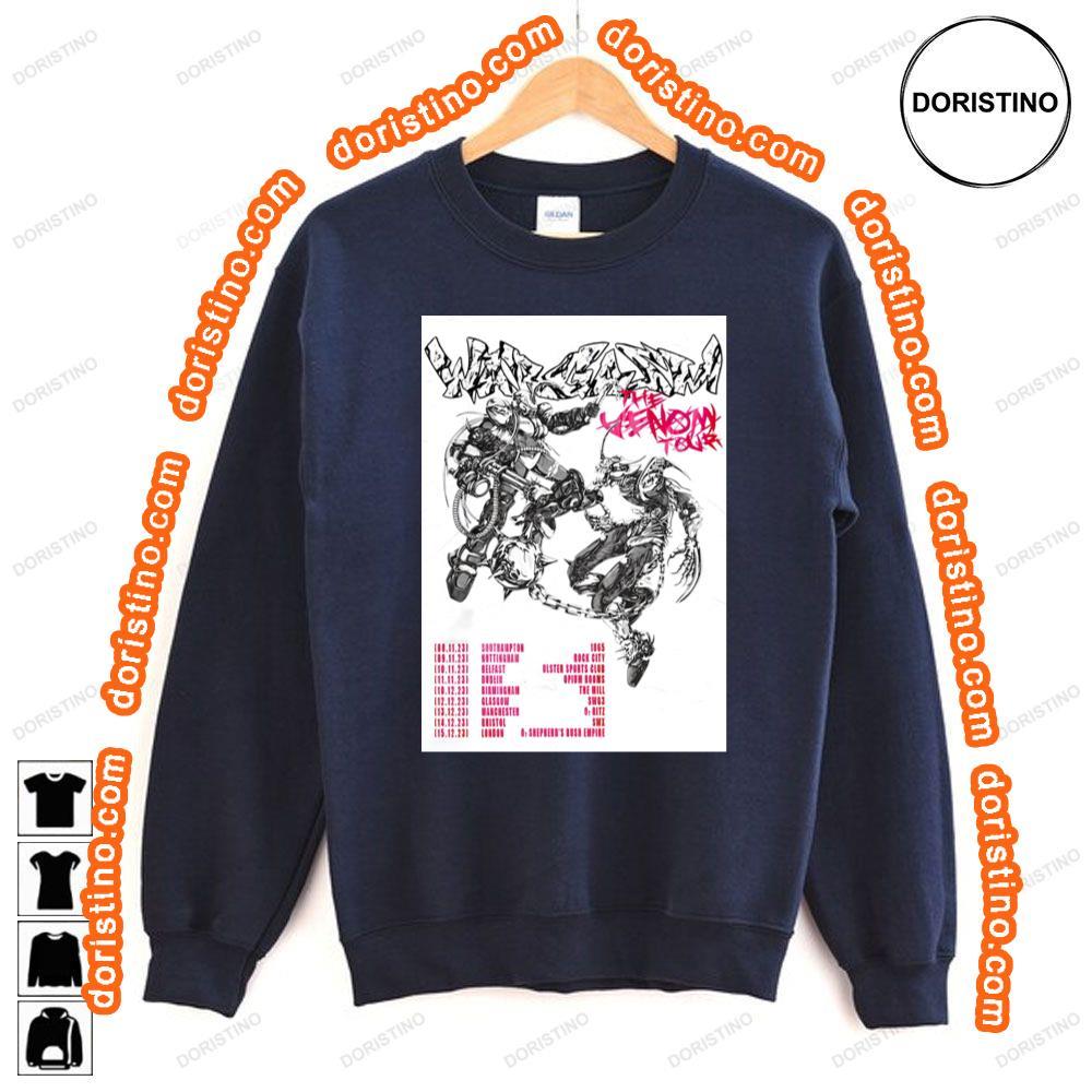 Wargasm The Venom 2023 Uk Tour Shirt Wargasm The Venom 2023 Uk Tour Shirt