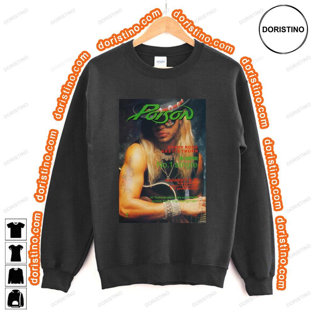 Poison Every Rose Has Its Thorn Tshirt Poison Every Rose Has Its Thorn Tshirt