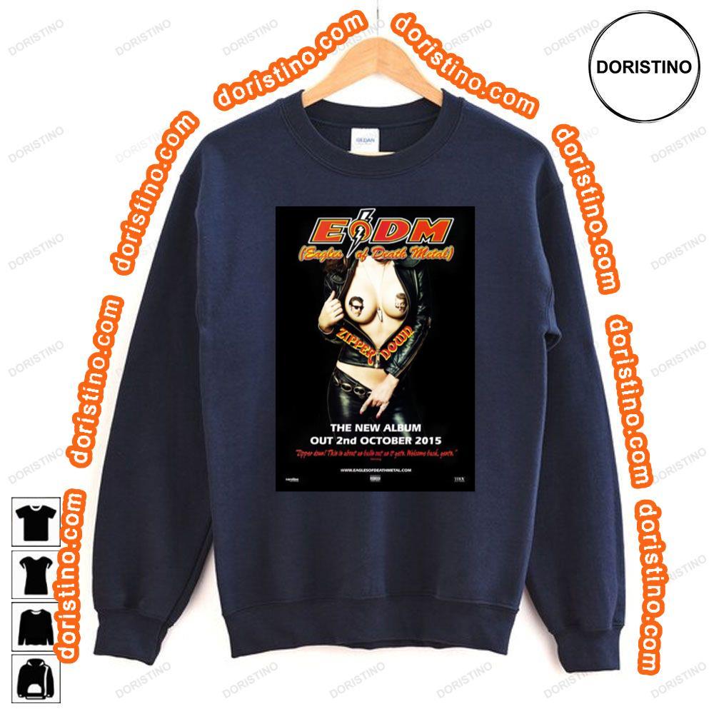 Eagles Of Death Metal Zipper Down Awesome Shirt Eagles Of Death Metal Zipper Down Awesome Shirt