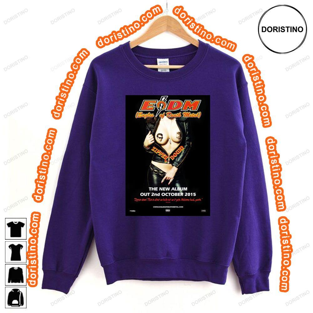 Eagles Of Death Metal Zipper Down Awesome Shirt Eagles Of Death Metal Zipper Down Awesome Shirt