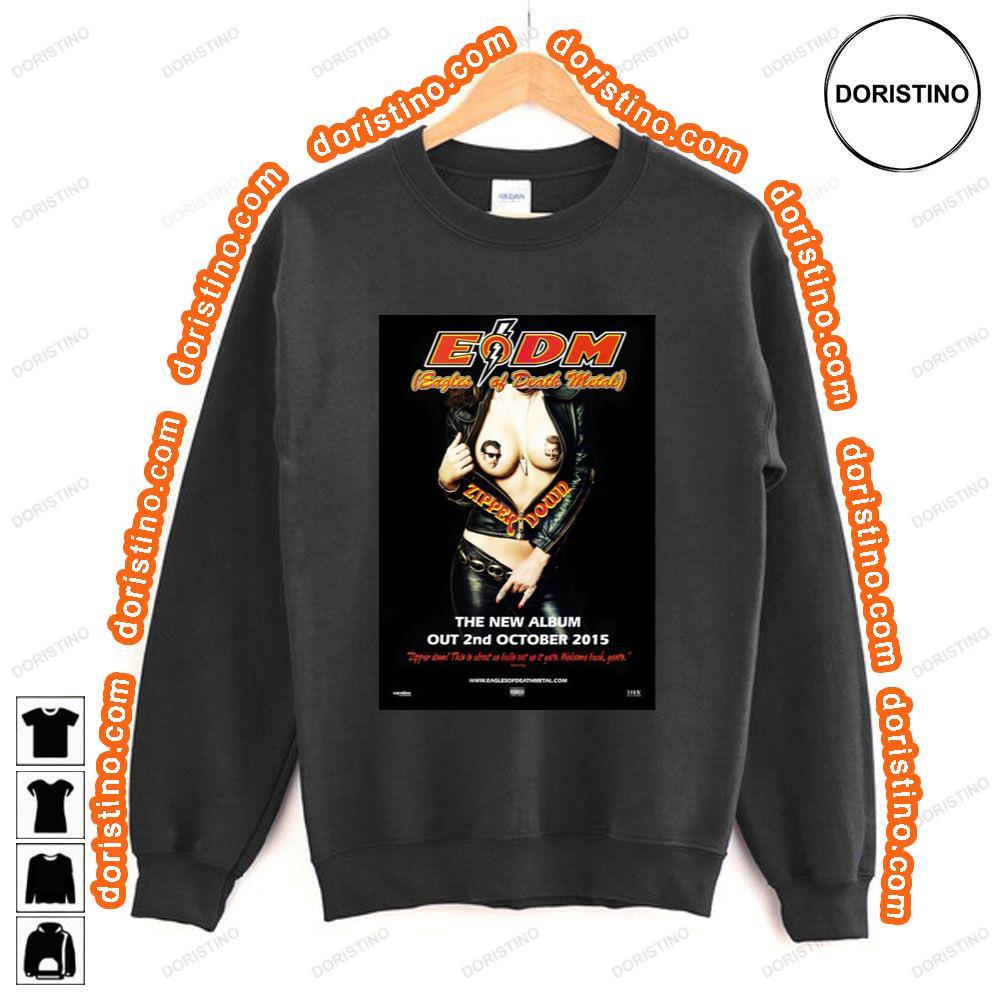 Eagles Of Death Metal Zipper Down Awesome Shirt Eagles Of Death Metal Zipper Down Awesome Shirt