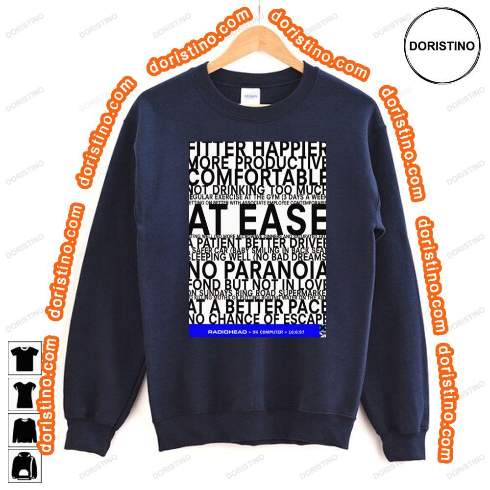 Radiohead Ok Computer Shirt Radiohead Ok Computer Shirt