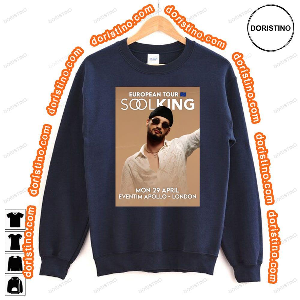 Soolking Sans Visa 2024 Uk Tour London Eventim Apollo Awesome Shirt Soolking Sans Visa 2024 Uk Tour London Eventim Apollo Awesome Shirt