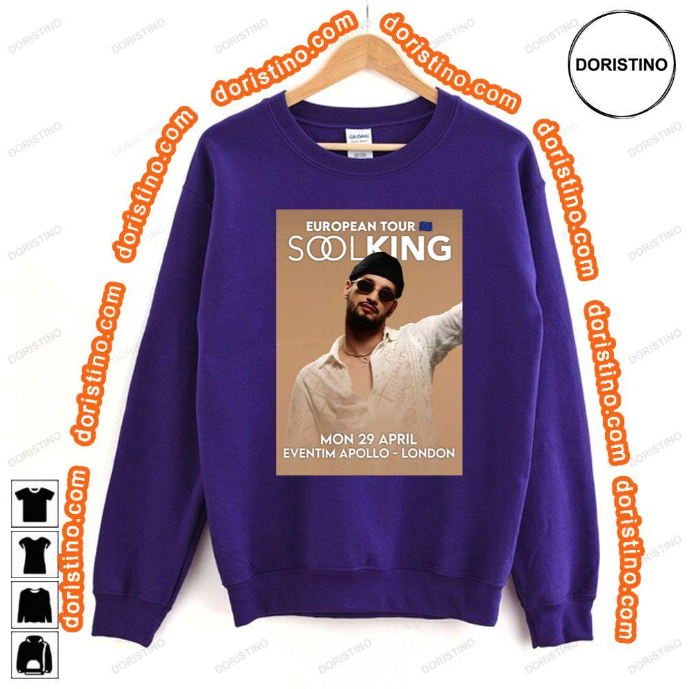 Soolking Sans Visa 2024 Uk Tour London Eventim Apollo Awesome Shirt Soolking Sans Visa 2024 Uk Tour London Eventim Apollo Awesome Shirt