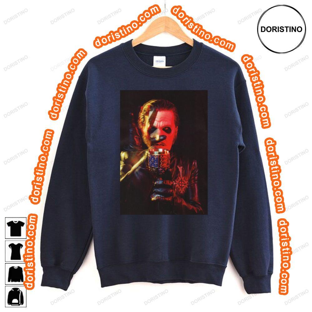 Tobias Forge Ghost Revolver 2019 Tour Music Tshirt Tobias Forge Ghost Revolver 2019 Tour Music Tshirt