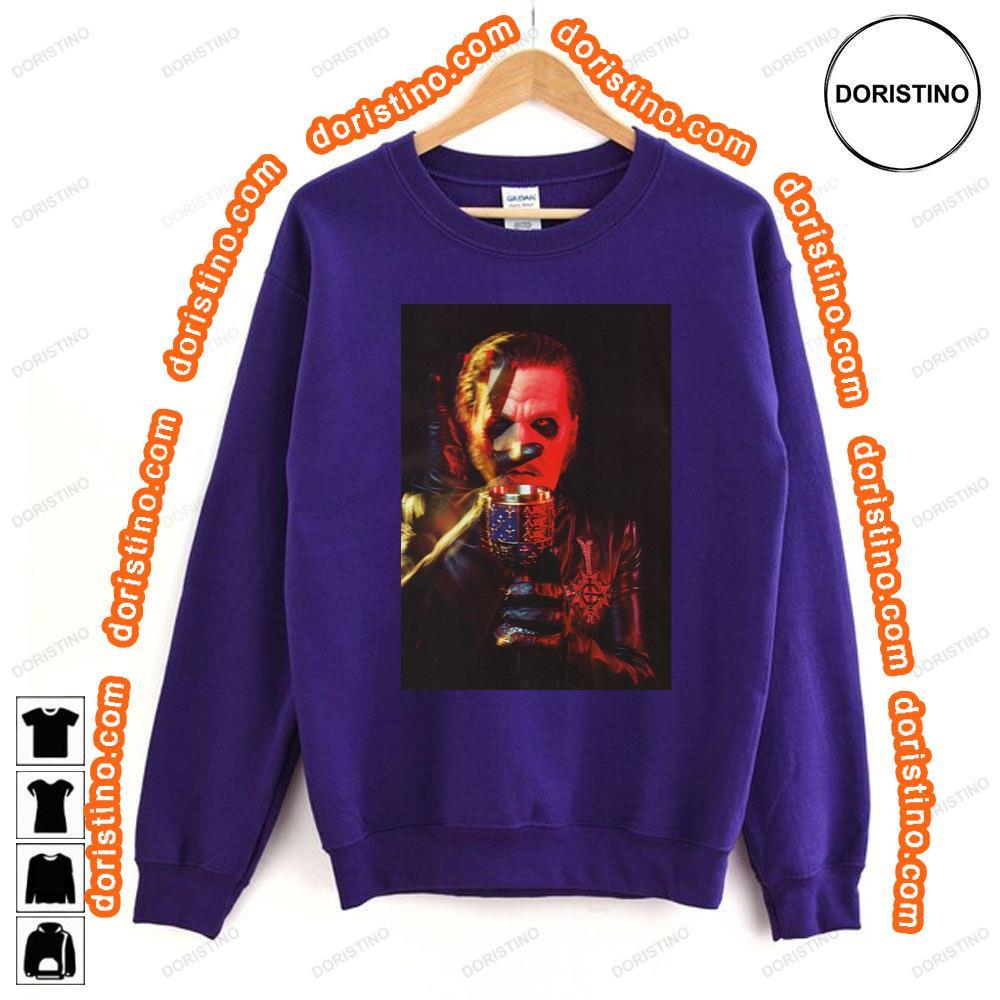 Tobias Forge Ghost Revolver 2019 Tour Music Tshirt Tobias Forge Ghost Revolver 2019 Tour Music Tshirt