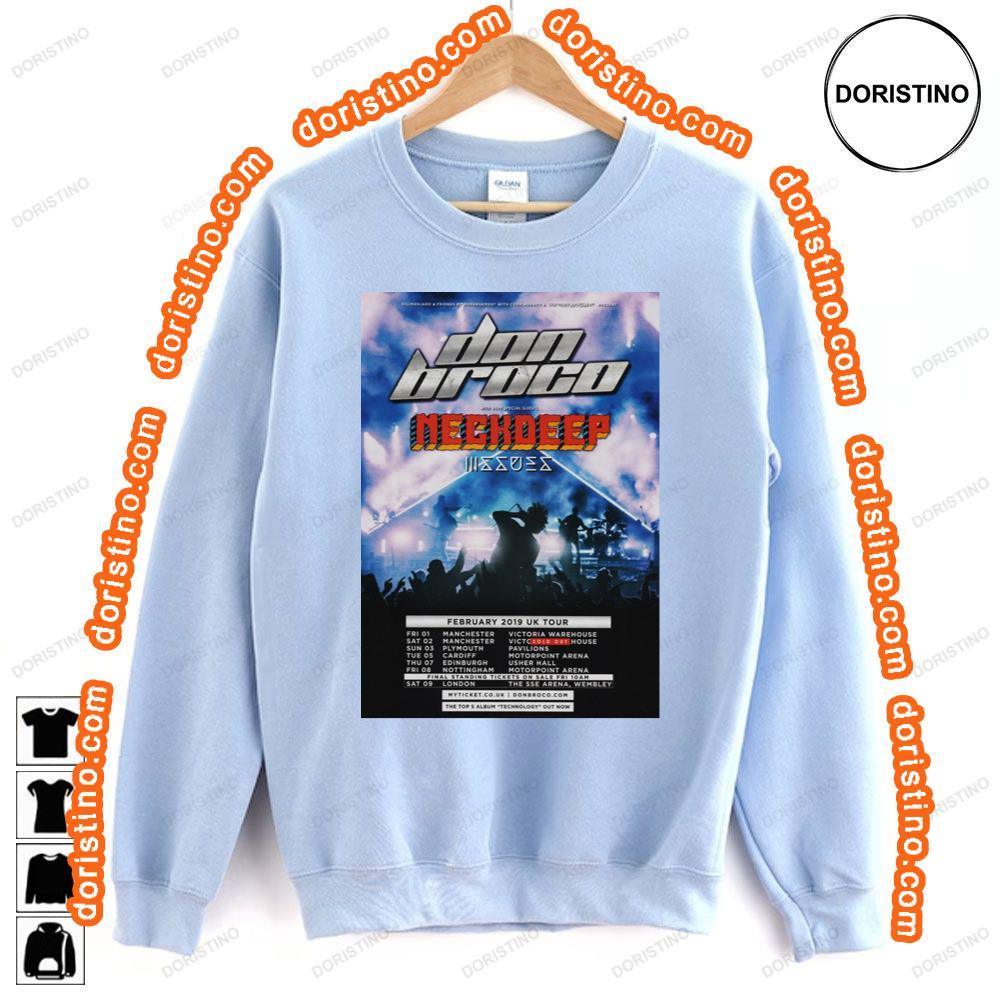 Don Broco Technology 2019 Tour Awesome Shirt Don Broco Technology 2019 Tour Awesome Shirt