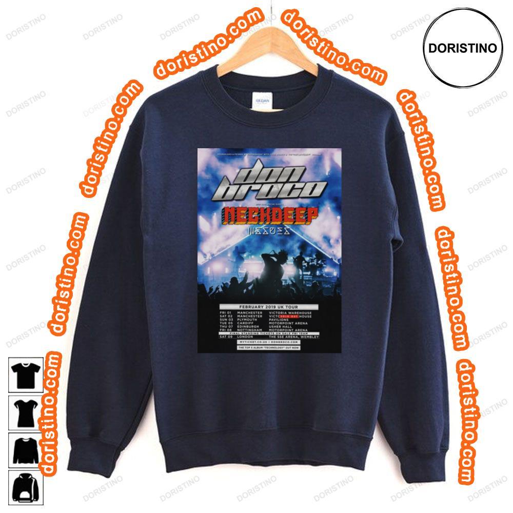 Don Broco Technology 2019 Tour Awesome Shirt Don Broco Technology 2019 Tour Awesome Shirt