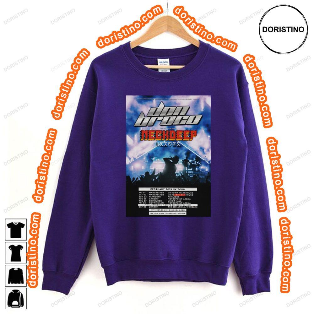 Don Broco Technology 2019 Tour Awesome Shirt Don Broco Technology 2019 Tour Awesome Shirt