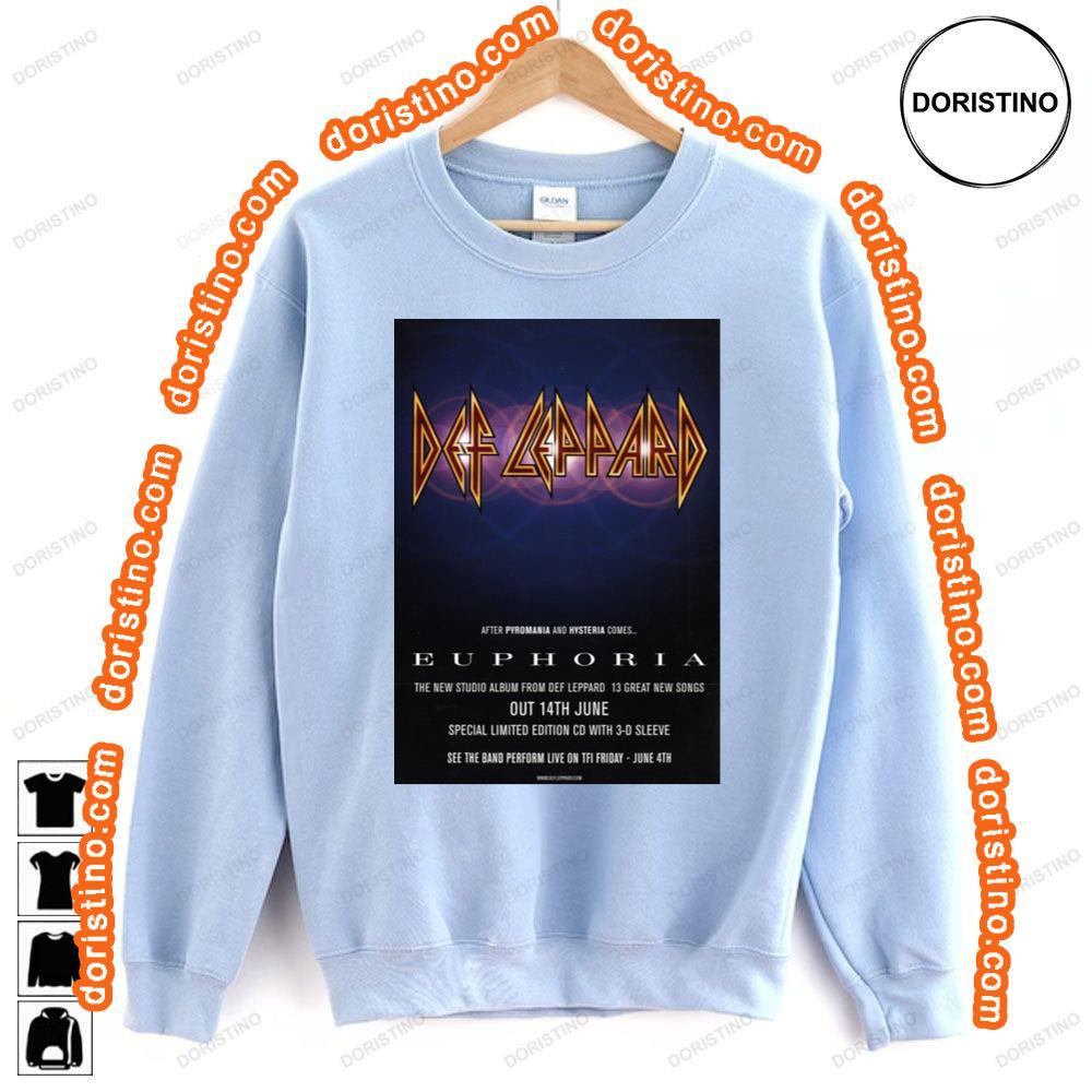 Def Leppard Euphoria Awesome Shirt Def Leppard Euphoria Awesome Shirt