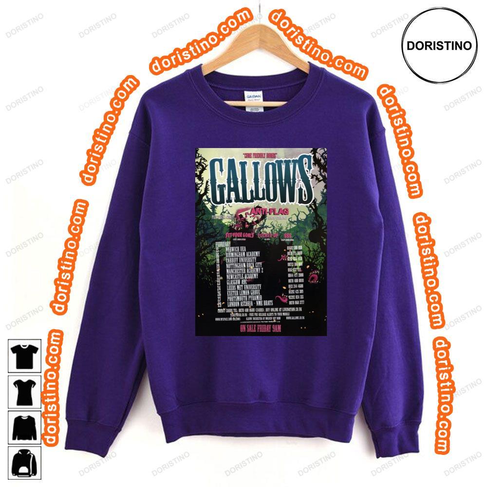 Gallows Orchestra Of Wolves 2008 Uk Tour Awesome Shirt Gallows Orchestra Of Wolves 2008 Uk Tour Awesome Shirt