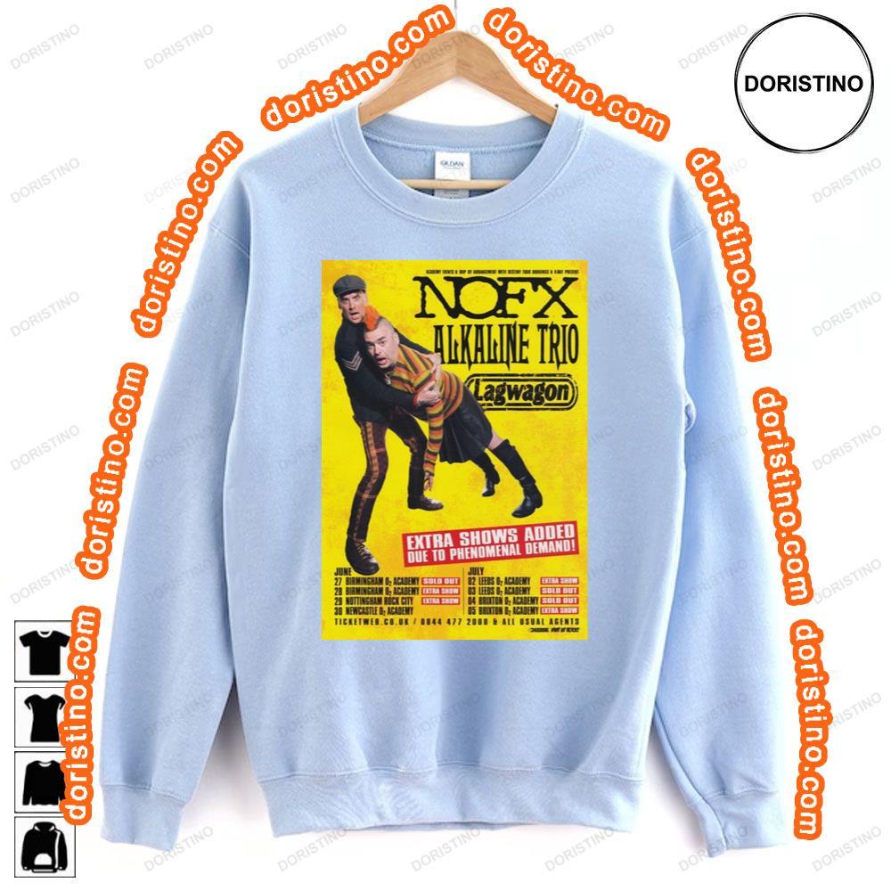 Nofx Alkaline Trio Summer 2015 Uk Tour Shirt Nofx Alkaline Trio Summer 2015 Uk Tour Shirt