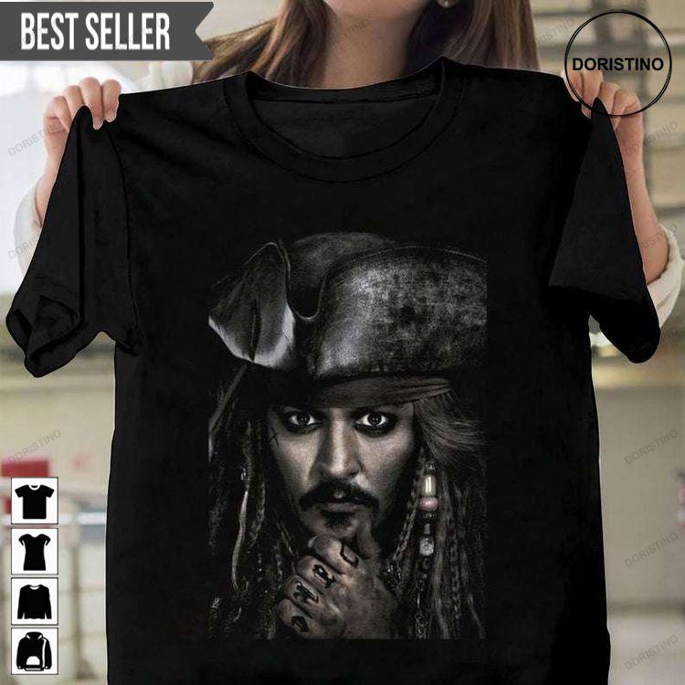 Pirates Of The Caribbean Captain Jack Sparrow Unisex Shirt